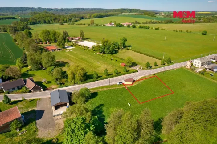 Prodej pozemku pro bydlení, Lanžov, 1018 m2