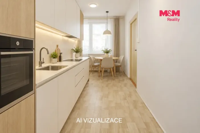 Prodej bytu 3+1, Moravské Budějovice, Šafaříkova, 75 m2