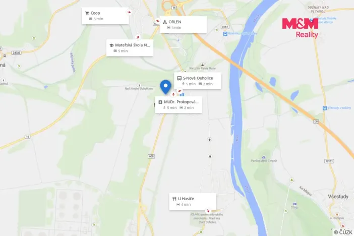 Prodej rodinného domu, Nová Ves - Nové Ouholice, 78 m2