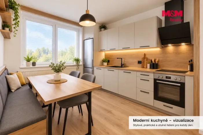 Prodej bytu 3+1, Okrouhlá, 69 m2