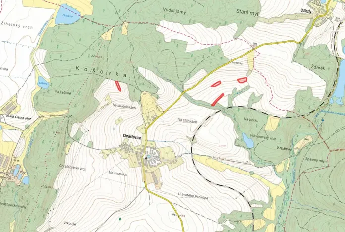 Prodej pole, Mladotice, 6117 m2