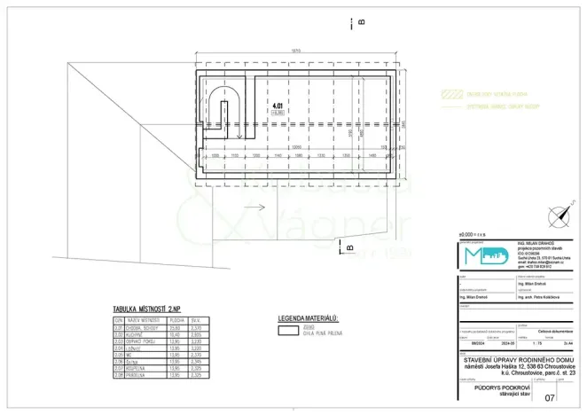 Prodej rodinného domu, Chroustovice, náměstí Josefa Haška, 205 m2