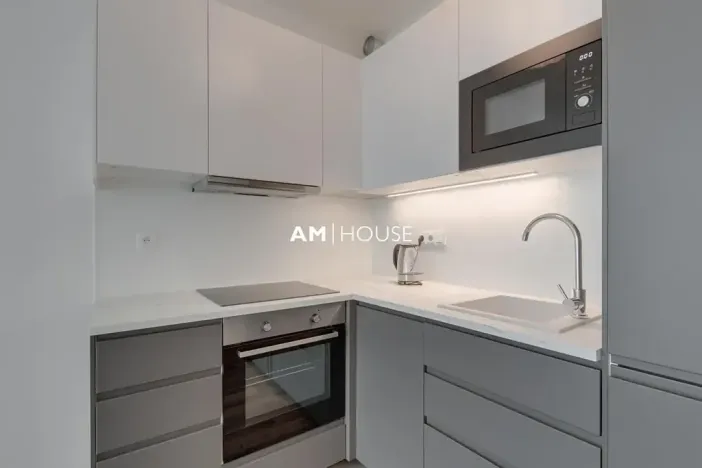 Pronájem bytu 1+kk, Praha - Vysočany, Vysočanská, 32 m2