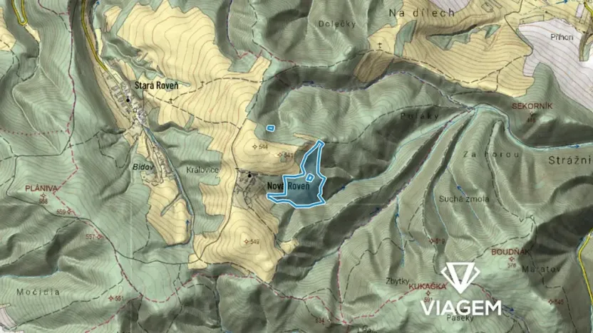 Prodej podílu lesa, Městečko Trnávka, 3234 m2