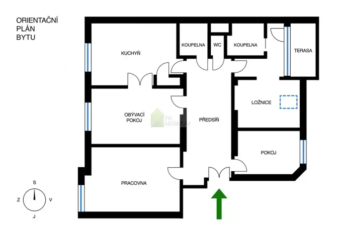 Prodej bytu 4+1, Praha - Dejvice, Evropská, 142 m2