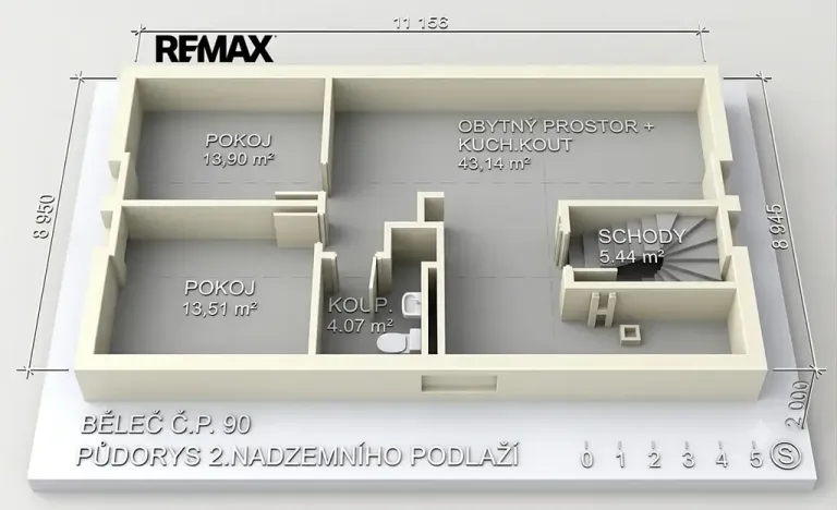 Prodej rodinného domu, Běleč, 200 m2
