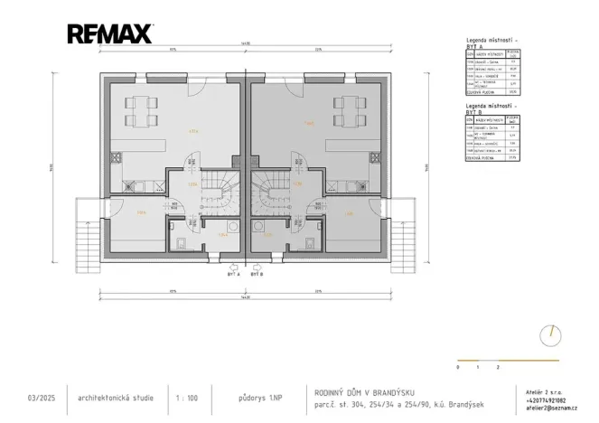 Prodej pozemku pro bydlení, Brandýsek, Ve višňovce, 1735 m2