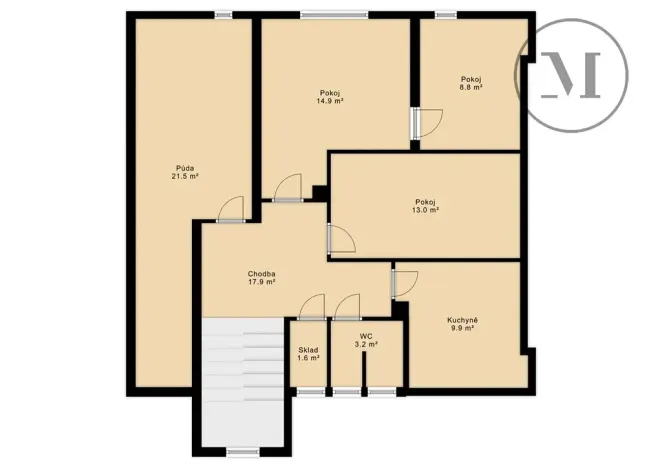 Prodej rodinného domu, Kaplice, Malšské údolí, 242 m2