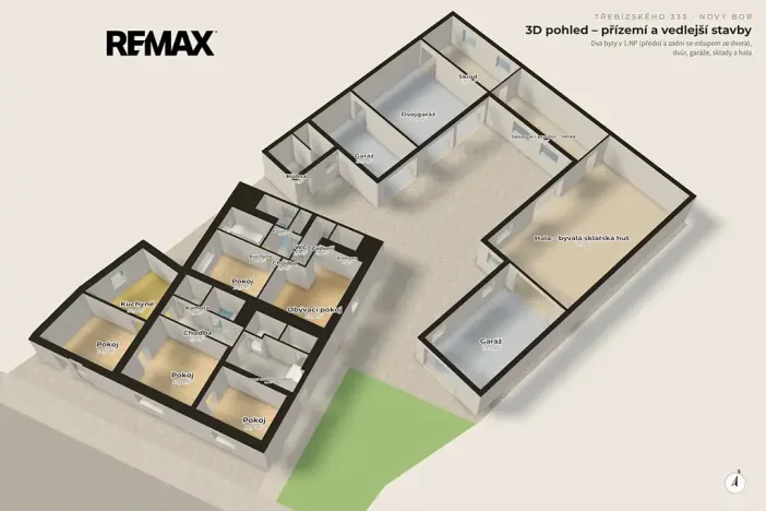 Prodej rodinného domu, Nový Bor, Třebízského, 257 m2