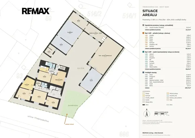 Prodej rodinného domu, Nový Bor, Třebízského, 257 m2