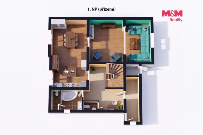 Prodej rodinného domu, Nová Role, Chodovská, 160 m2