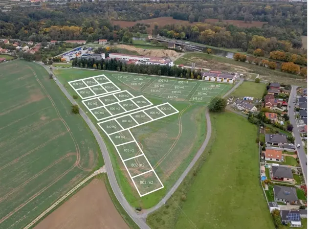 Prodej pozemku pro bydlení, Hořín, 800 m2