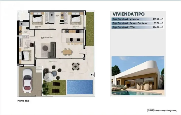 Prodej rodinného domu, Dolores, Alicante, Španělsko, 126 m2