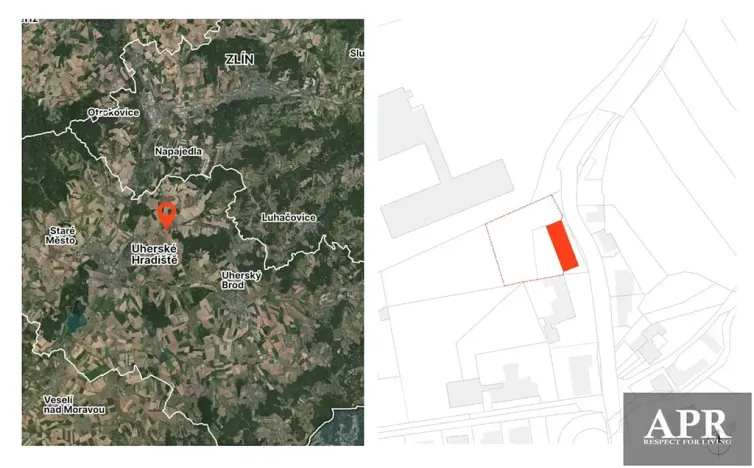 Prodej pozemku pro bydlení, Bílovice, 1812 m2