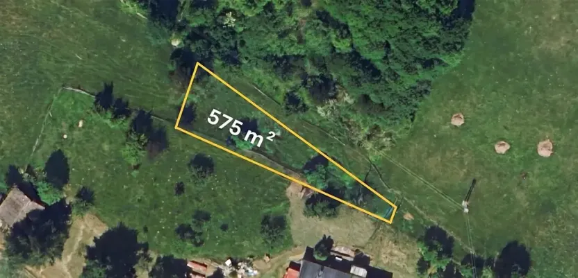 Prodej louky, Cetenov, 575 m2