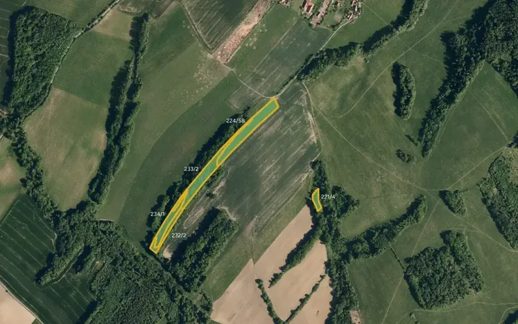 Prodej pole, Starý Jičín, 81531 m2