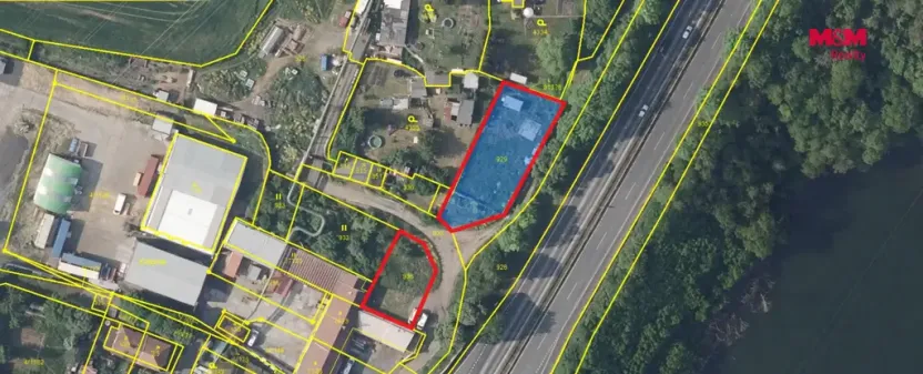 Prodej zahrady, Hostomice, Duchcovská, 1227 m2