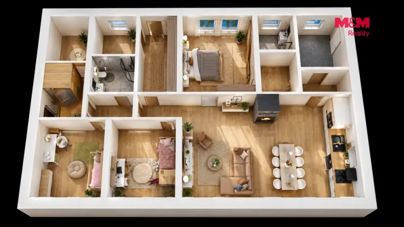 Prodej rodinného domu, Opolany - Kanín, 140 m2