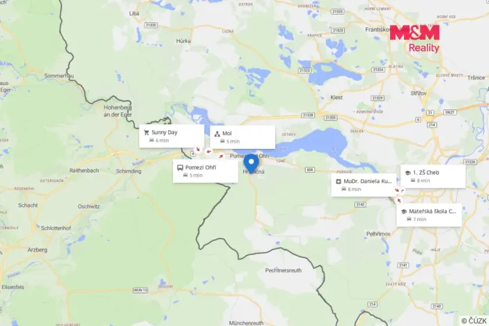 Prodej rodinného domu, Pomezí nad Ohří - Hraničná, 267 m2