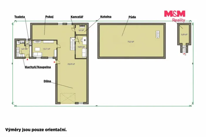 Prodej výrobních prostor, Dolní Lukavice - Krasavce, 116 m2