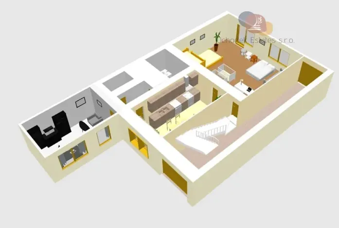 Prodej vícegeneračního domu, Litovel, Vlašímova, 265 m2