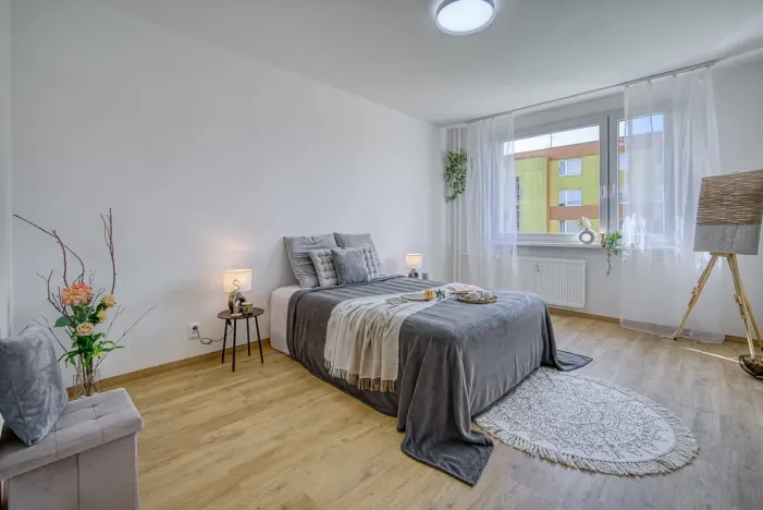 Pronájem bytu 2+1, Cvikov - Cvikov II, Sídliště, 59 m2