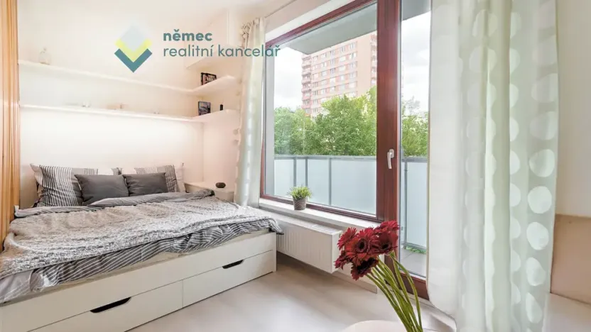 Pronájem bytu 1+kk, Praha - Braník, Na výspě, 31 m2