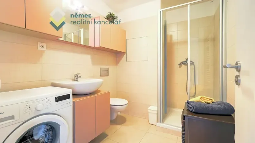 Pronájem bytu 1+kk, Praha - Braník, Na výspě, 31 m2