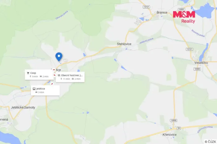 Prodej bytu 2+1, Jetětice, 63 m2