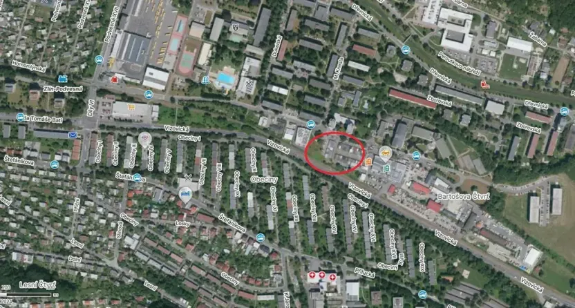 Prodej garáže, Zlín, Broučkova, 18 m2