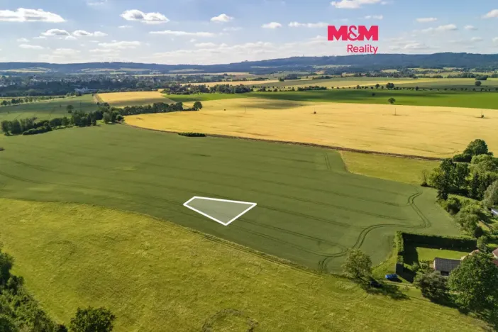 Prodej pole, Rožmitál pod Třemšínem - Skuhrov, 1439 m2