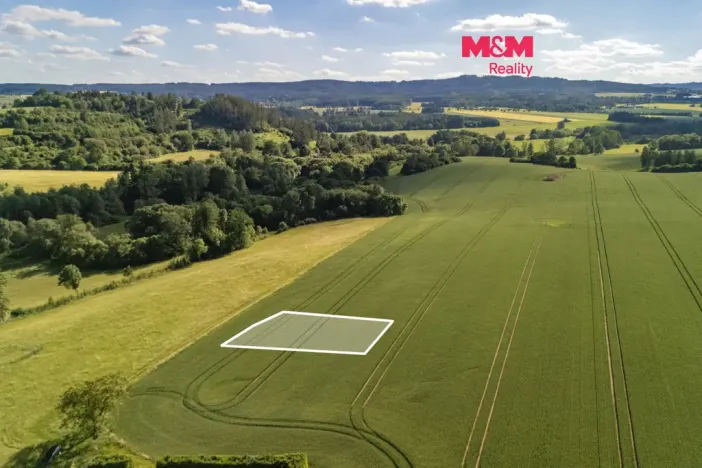 Prodej pole, Rožmitál pod Třemšínem - Skuhrov, 1104 m2
