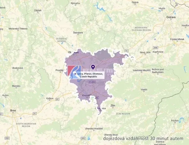 Prodej pozemku pro bydlení, Přerov, Nad Struhou, 1125 m2