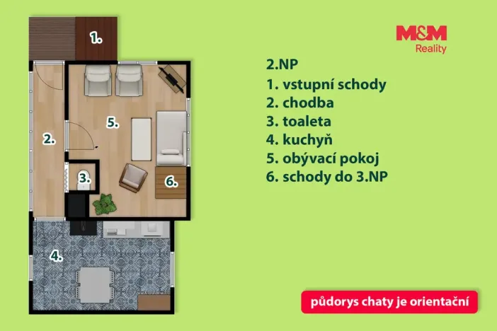 Prodej chaty, Lanškroun - Lanškroun-Vnitřní Město, 56 m2