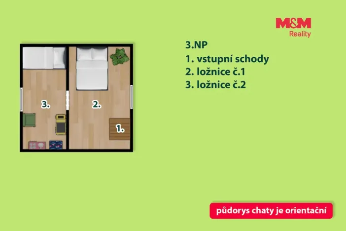 Prodej chaty, Lanškroun - Lanškroun-Vnitřní Město, 56 m2
