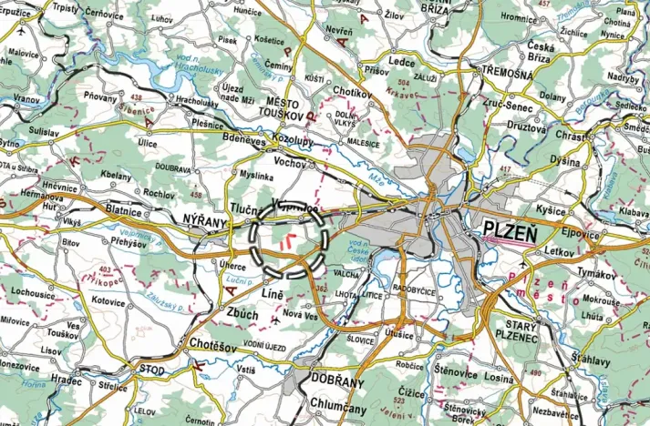 Prodej pole, Vejprnice, 18173 m2
