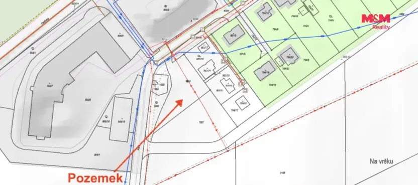 Prodej pozemku pro bydlení, Zbůch, 1309 m2