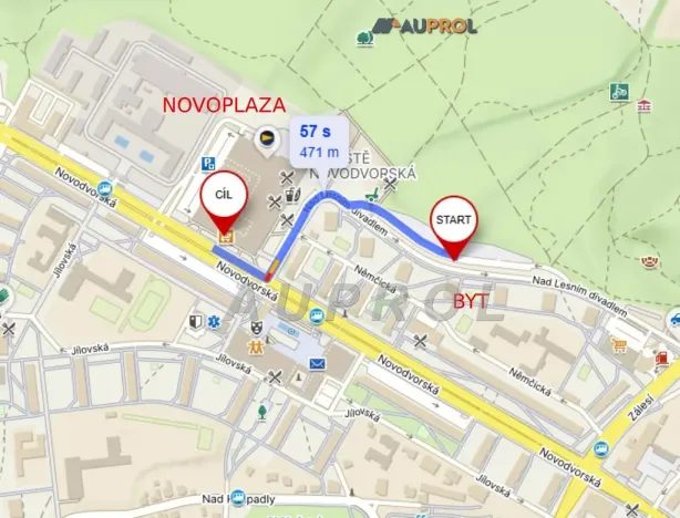 Prodej bytu 2+1, Praha - Braník, Nad lesním divadlem, 62 m2