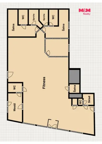 Prodej obchodního prostoru, Praha - Smíchov, Kobrova, 276 m2