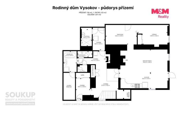 Prodej rodinného domu, Vysokov, 169 m2