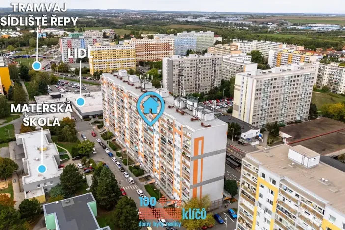Prodej bytu 1+1, Praha - Řepy, Makovského, 47 m2