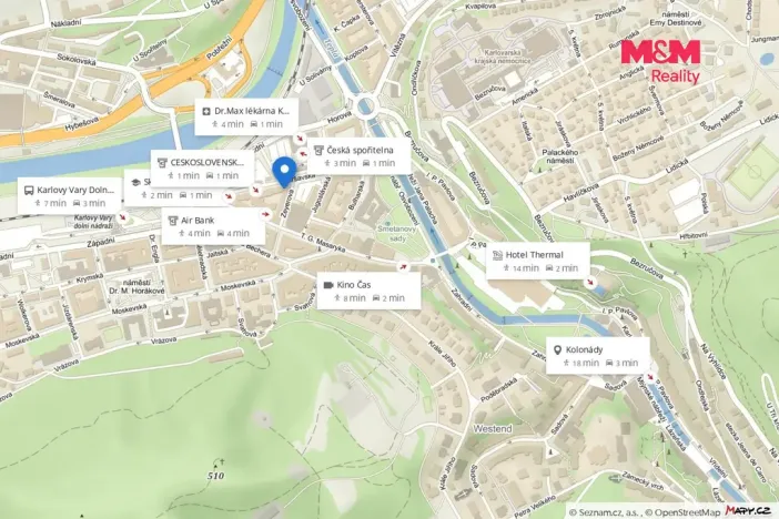 Prodej bytu 3+kk, Karlovy Vary, Zeyerova, 78 m2