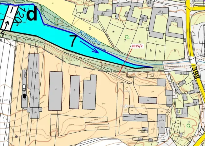 Dražba lesa, Horní Dunajovice, 391 m2
