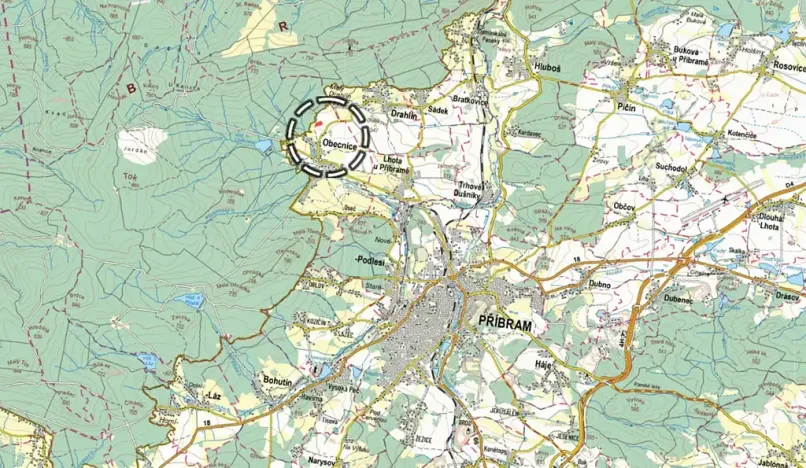 Prodej pole, Obecnice, 4182 m2