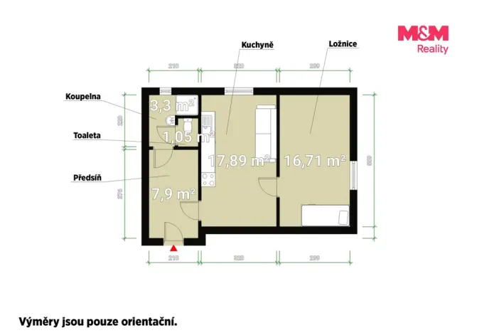 Prodej bytu 1+1, Plzeň - Východní Předměstí, Úslavská, 45 m2