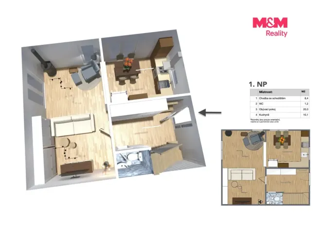 Prodej rodinného domu, Nehvizdy, Javorová, 80 m2