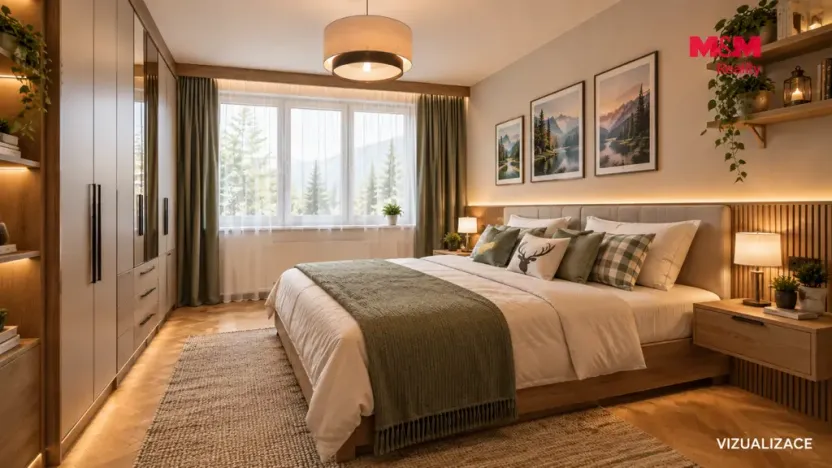 Prodej bytu 2+1, Nová Pec - Nové Chalupy, 52 m2