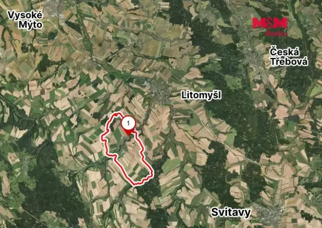 Prodej pozemku pro bydlení, Dolní Újezd, 1349 m2