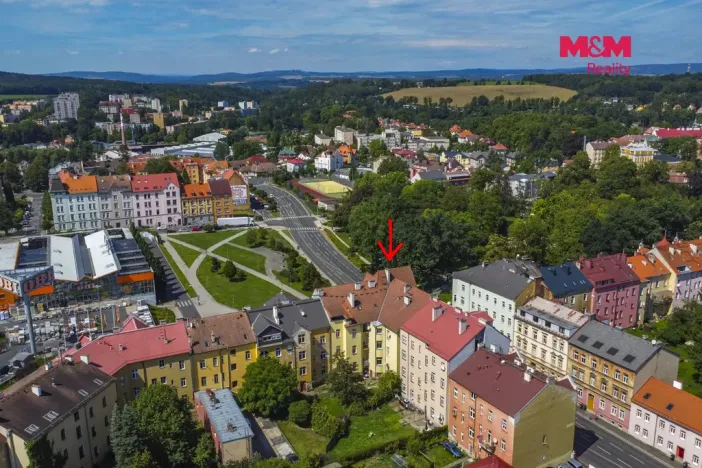 Pronájem bytu 2+kk, Cheb, 26. dubna, 52 m2