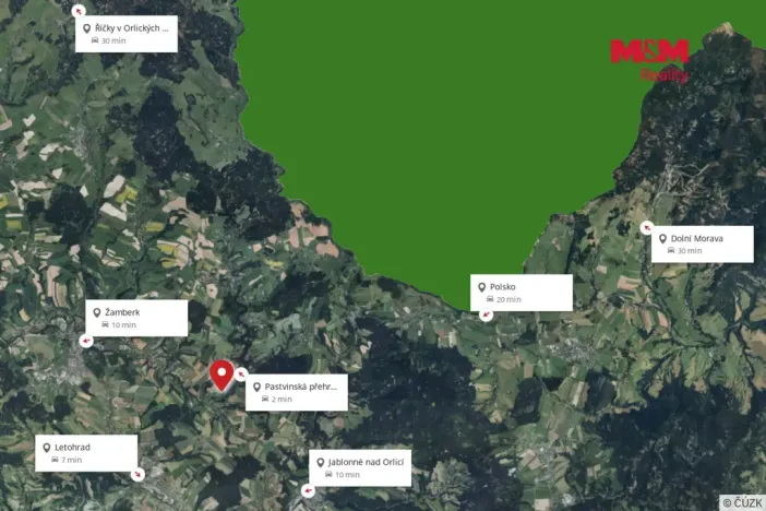 Prodej pozemku pro bydlení, Nekoř, 994 m2